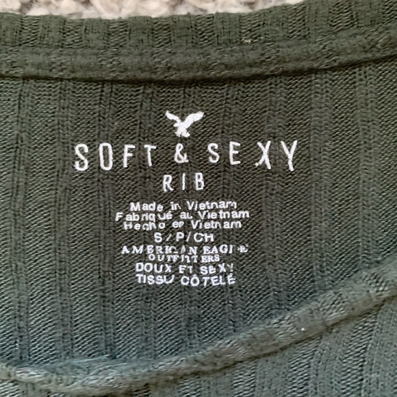 American Eagle Ribbed Long Sleeve - Picture 5 of 6